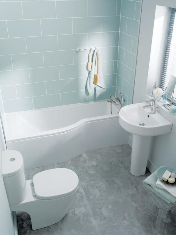 IDEAL STANDARD Connect Blue Badearmatur Einhandhebelmischer Chrom 198 mm Ausladung