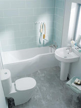 IDEAL STANDARD Connect Blue Badearmatur Einhandhebelmischer Chrom 198 mm Ausladung