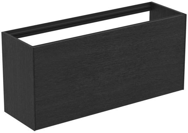 Ideal Standard Conca WT-Unterschrank 1200 mm, 1 Auszug, Eiche geflammt, Push-Open, wandhängend