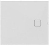Ideal Standard Rechteck-Brausewanne Ultra Flat Evo 1000x900x35 mm Seidenweiß – Rutschhemmend, Flacher Einbau