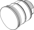 Ideal Standard Wartungs-Set für Thermostatkartusche A962230NU – Ersatzteil für Thermostatarmaturen