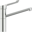 IDEAL STANDARD Ceraflex Küchenarmatur mit Klinikhebel und hohem Rohrauslauf, 222 mm Ausladung, Chrom