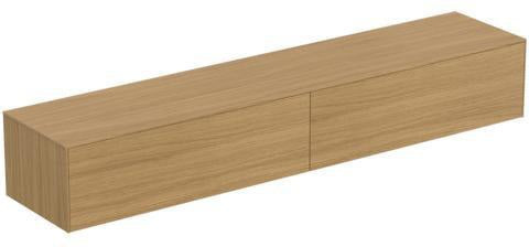 IDEAL STANDARD Waschtischplatte Conca 2387x505 mm Weiß ohne Ausschnitt – Passgenaue Deckplatte