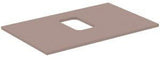 IDEAL STANDARD i.life B Waschtischplatte Eiche Natur 802x507x18 mm mit mittigem Ausschnitt