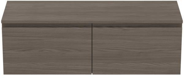 Ideal Standard Finesse Waschtischunterschrank 1202 mm mit 2 Auszügen in Greige matt