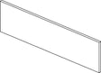 IDEAL STANDARD Conca Obere Schubladenfront für Waschtischunterschrank 980x267mm Weiß