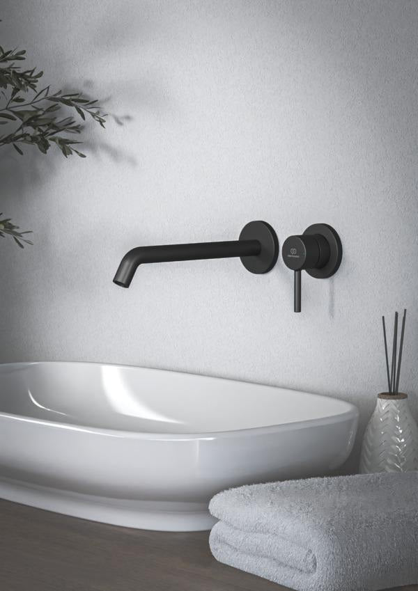 Ideal Standard Ceraline Nuovo Wand-Waschtischarmatur 220 mm Ausladung Chrom