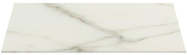 Ideal Standard Conca Waschtischplatte aus Keramik 602x505x6 mm in Marmor Calacatta