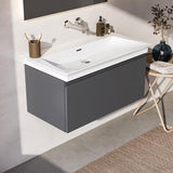 Ideal Standard Finesse Möbelwaschtischunterschrank 800 mm mit Auszug und Softclose in Greige matt