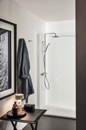 Ideal Standard IOM Handtuchhaken doppelt, Chrom – Wandmontage, verdeckte Befestigung