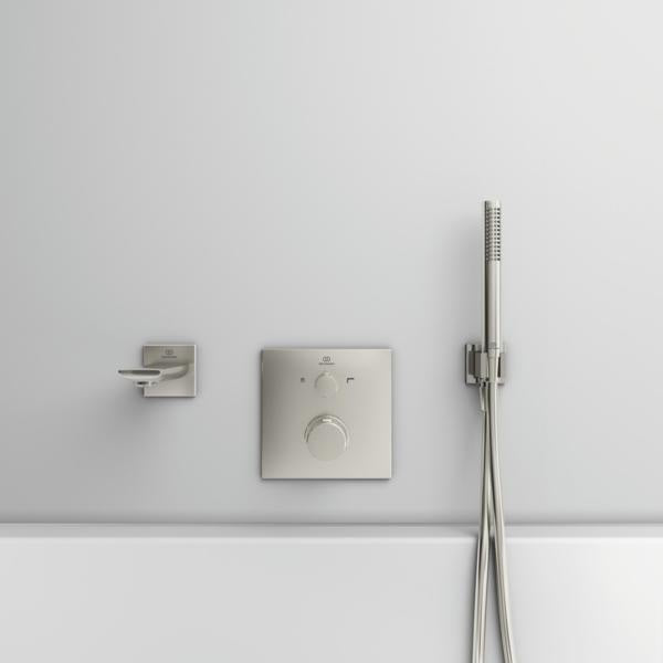 Ideal Standard Idealrain Atelier Stabhandbrause Brushed Gold, 1-Funktion, Antikalk