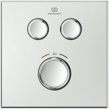 Ideal Standard Ceratherm Navigo 2 Brausethermostat Unterputz Eckig Chrom mit DICHT-FIX