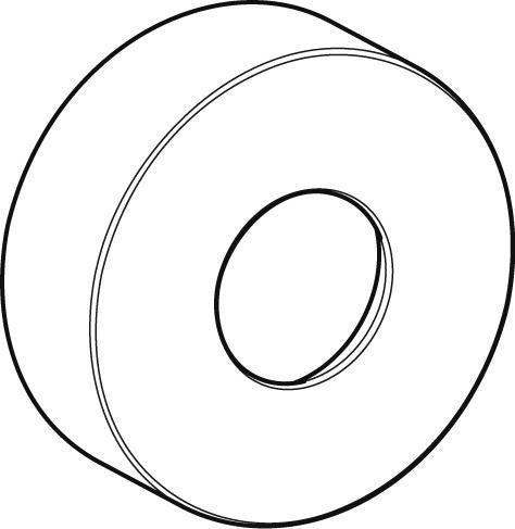 IDEAL STANDARD IS Rosetten-Set Chrom – Armaturenrosette für Bad & Küche