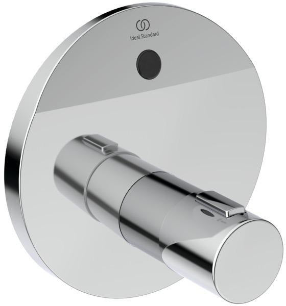 IDEAL STANDARD Ceraplus Sensor-Brausearmatur Unterputz mit Infrarot-Steuerung und Thermostat, Chrom, Rosette 170 mm