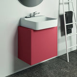 Ideal Standard Conca Waschtischunterschrank Eiche geflammt 602 mm mit Auszug und Push-Open