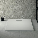 Ideal Standard Ultra Flat New Quadrat-Brausewanne 900x900x25 mm Weiß – bodenebener Einbau