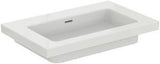 Ideal Standard Extra Möbelwaschtisch 810x510x150 mm Weiß ohne Hahnloch mit Überlauf