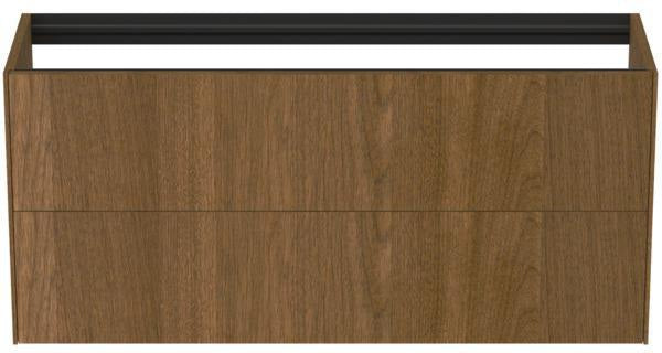 Ideal Standard Conca WT-Unterschrank 1200 mm, 2 Auszüge, Anthrazit matt, Push-Open