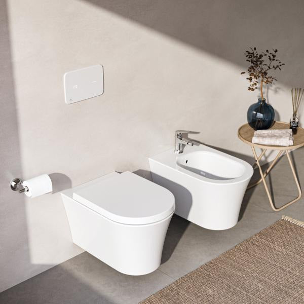 Ideal Standard La Dolce Vita Wandtiefspül-WC randlos in Weiß – RimLS+ Keramik