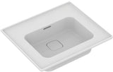 Ideal Standard Möbelwaschtisch Strada II 540x460mm Weiß ohne Hahnloch mit Überlauf