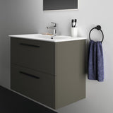 IDEAL STANDARD i.life A Waschtischunterschrank 800 mm mit 2 Auszügen, Sandbeige Matt
