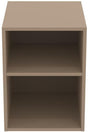 IDEAL STANDARD Finesse Seitenelement 400x505x540mm Greige matt – Wandhängend mit 2 offenen Fächern
