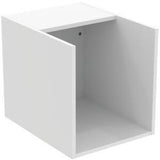 Ideal Standard i.life B Möbel-Set 200 cm – 2 Auszüge, 1 offenes Fach, Gr. Schwarz/Weiß matt