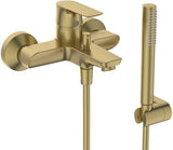 Ideal Standard Connect Air Badearmatur Aufputz mit Handbrause-Set 174mm Chrom