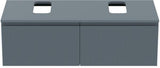 Ideal Standard Finesse Waschtischunterschrank 1202 mm mit 2 Softclose-Auszügen, Greige matt