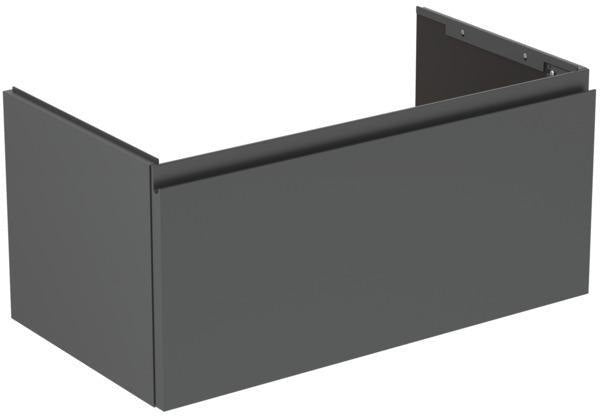 Ideal Standard Finesse Möbelwaschtischunterschrank 800 mm mit Auszug und Softclose in Greige matt