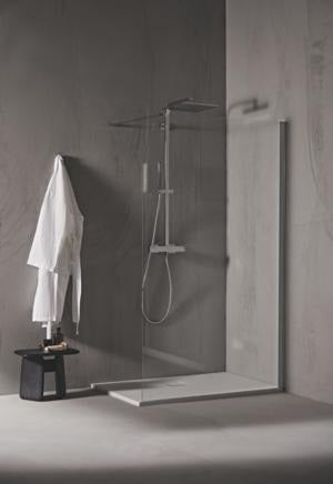 IDEAL STANDARD Ultra Flat Evo Rechteck-Brausewanne 1200x900x35 mm Seidenweiß – Rutschhemmend
