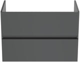 IDEAL STANDARD MWT-Unterschrank Eurovit+ 800 mm mit 2 Auszügen in grau