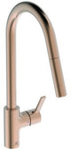 IDEAL STANDARD Gusto Küchenarmatur 241 mm Auslauf mit 2-Funktionsbrause Sunset Rose
