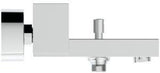 Ideal Standard Extra Badearmatur Aufputz 210 mm Ausladung mit FirmaFlow Kartusche in Chrom