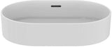 Ideal Standard Aufsatzwaschtisch Strada II 600x400mm Weiß, ohne Hahnloch, mit Überlauf