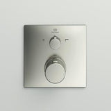 Ideal Standard Ceratherm C100 Einzelthermostat Unterputz Rosette 163x163mm Brushed Gold