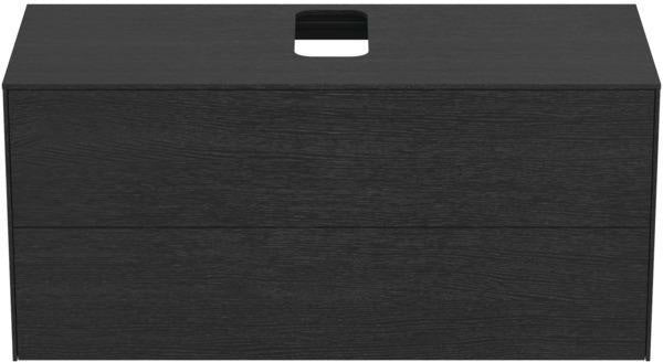 Ideal Standard Conca Waschtischunterschrank 1202 mm, 2 Auszüge, Push-Open, Weiß – Wandhängend