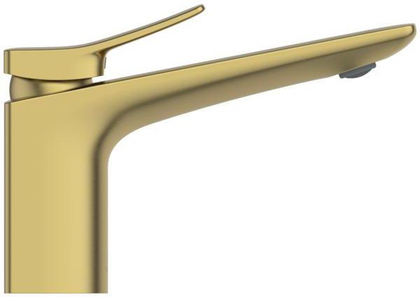 Ideal Standard Conca Einhebel-Waschtischarmatur 140 mm Ausladung ohne Ablaufgarnitur Magnetic Grey
