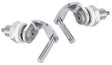 Ideal Standard WC-Sitz Scharnier Befestigungssatz Tonca Chrom – Montageset