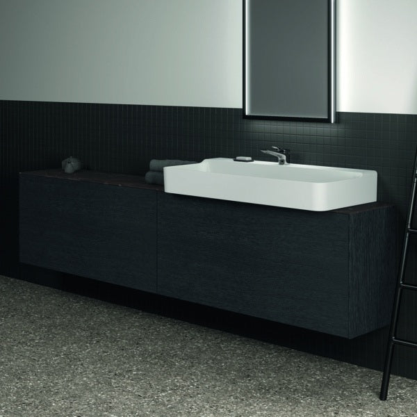 Ideal Standard WT-Unterschrank Conca, 2 Auszüge, Weiß, 2385x373x540mm, ohne Platte
