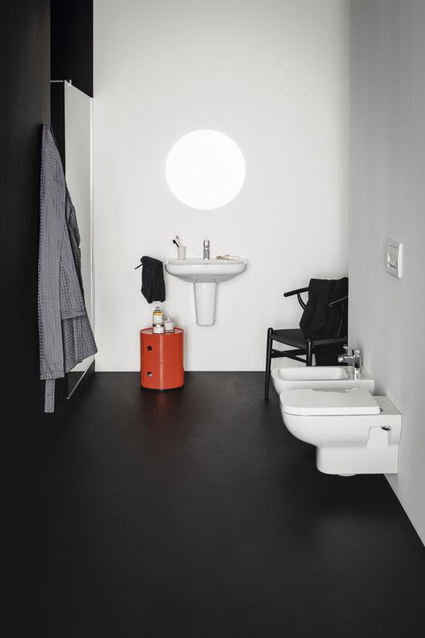 Ideal Standard i.life A Wand-Bidet 355x540x300mm Weiß – Kristallporzellan, 1 Hahnloch