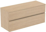 Ideal Standard Finesse Waschtischunterschrank 1202 mm, 2 Auszüge, Greige Matt