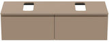 Ideal Standard Finesse Waschtischunterschrank 1402 mm, 2 Auszüge, Greige matt, wandhängend