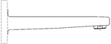 Ideal Standard Archimodule Wandauslauf, Chrom – Auslaufventil für Aufputz-Montage