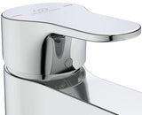 Ideal Standard Cerabase Waschtischarmatur Chrom 106 mm mit Push-Open-Ablaufventil