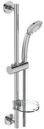 IDEAL STANDARD Idealrain Brausekombination 600 mm mit 3-Funktionshandbrause d:80 mm Chrom