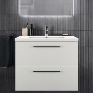 Ideal Standard i.life B Möbelwaschtisch 810 mm, 1 Hahnloch, mit Überlauf, Weiß