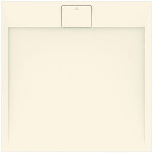 Ideal Standard Ultra Flat S i.life Quadrat-Brausewanne 900x900x30 mm Carraraweiß
