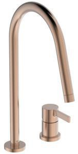 Ideal Standard Gusto Küchenarmatur 243 mm Ausladung Sunset Rose Einhebel-Spültischbatterie