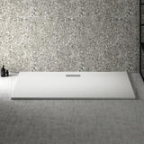 Ideal Standard Rechteck-Brausewanne Ultra Flat New 1700x900x25 mm Weiß – Bodenebener Einbau